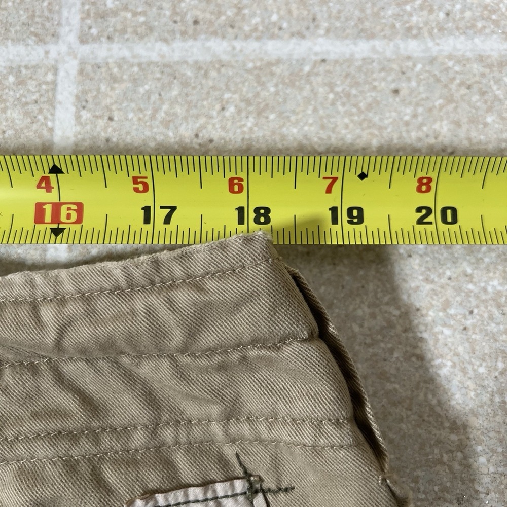 Vintage Y2K Abercrombie And Fitch Paratrooper Shorts Sz 36 Military Cargo Army - Picture 7 of 8